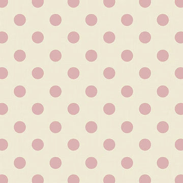 Quiltessential Large Dot Blush Fabric Yardage