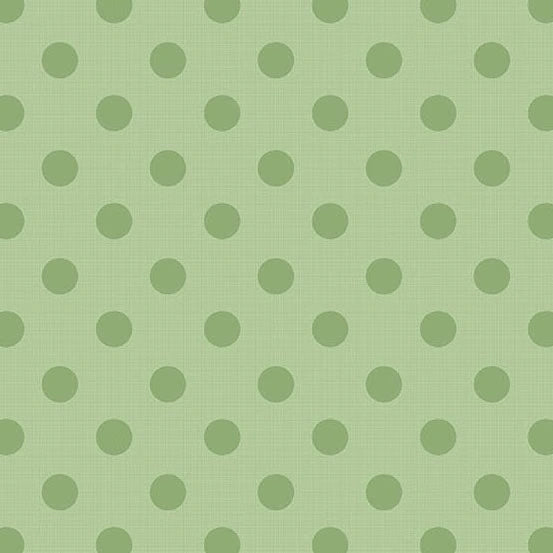Quiltessential Large Dot Seagrass Fabric Yardage