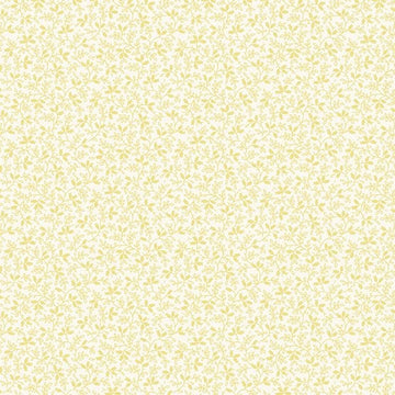 Dewdrops Lemon Drop Calico Fabric Yardage