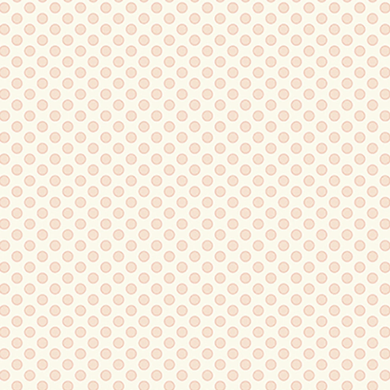 Cloud Nine Vanilla Circle Fabric Yardage
