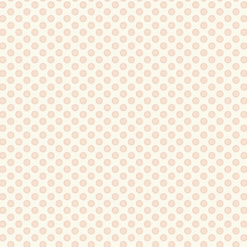 Cloud Nine Vanilla Circle Fabric Yardage