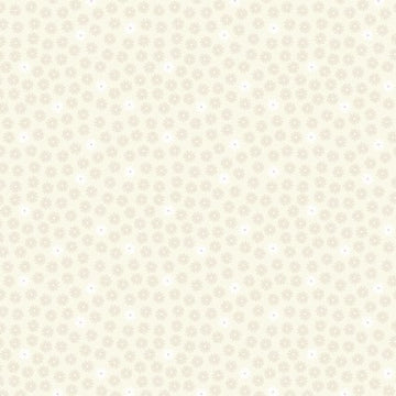 Glow Fairies Cream Tiny Glow Daisy Fabric Yardage