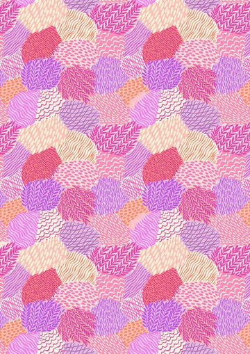Creative Landscapes Pinks and Purples Textures Fabric Yardage - quilt fabric for sewing and quilting projects