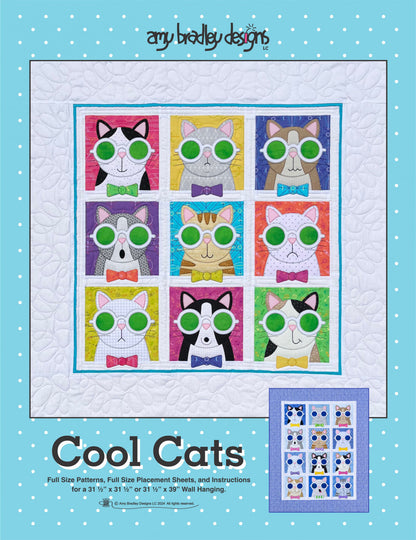 Cool Cats Quilt Pattern Product Photo