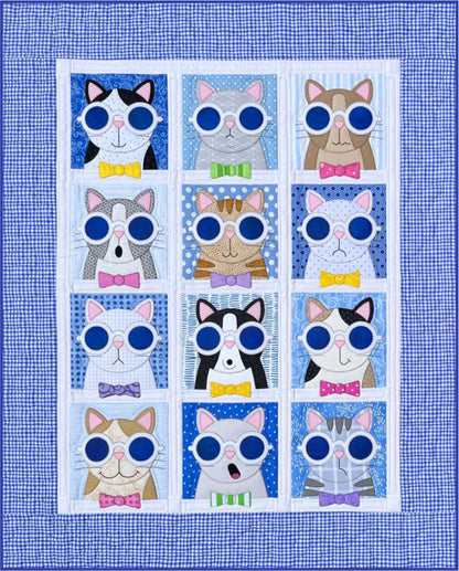 Cool Cats Quilt Pattern Product Photo