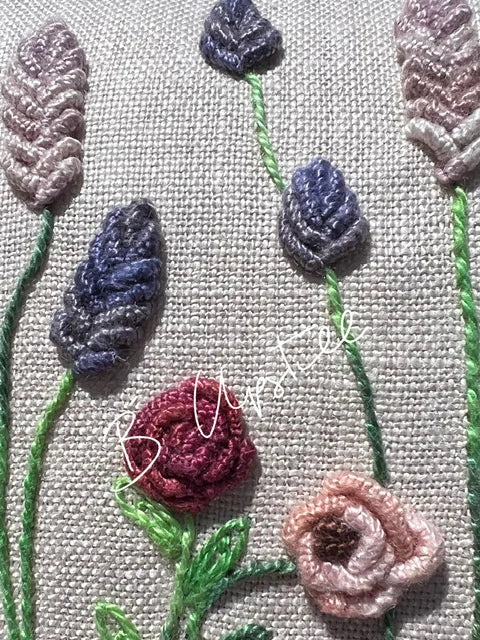 Garden of Embroidered Bugs Book