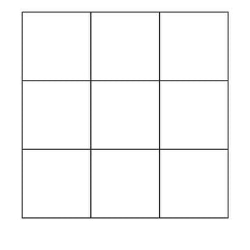 9 Patch Block Outline Digital File