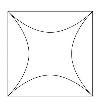 Double Wedding Ring Block Design Digital File