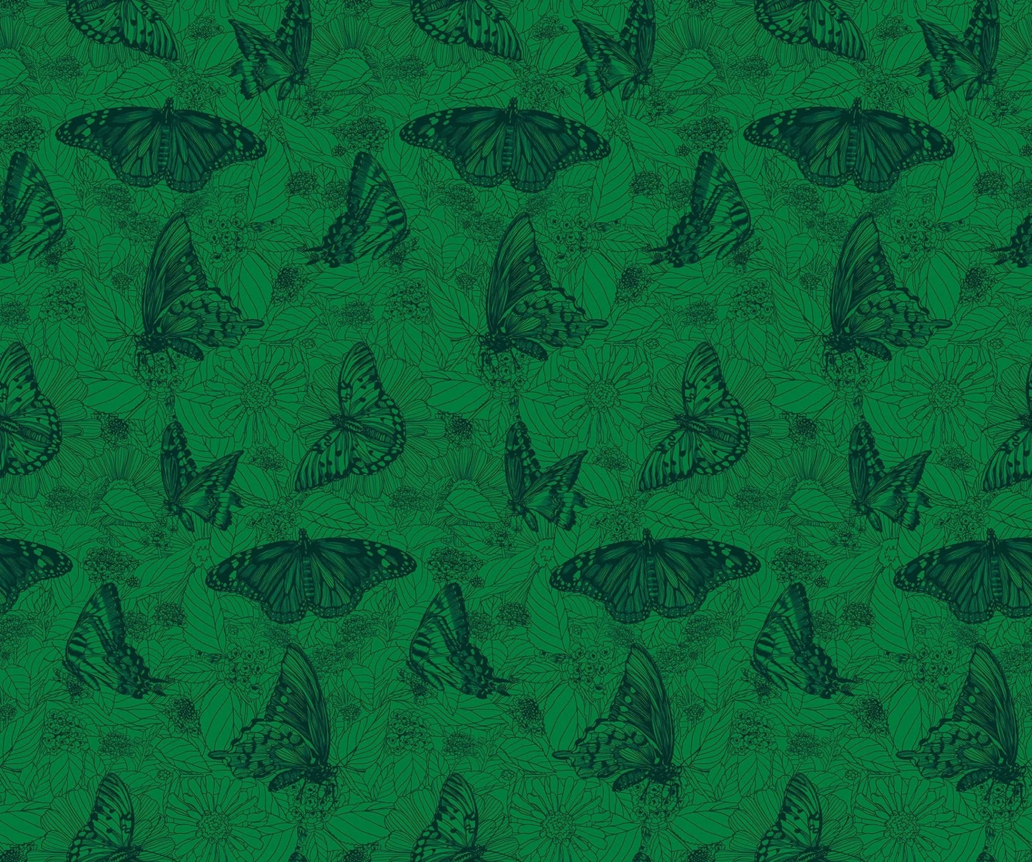 Indelible Ink Jade Winging It Fabric Yardage - quilt fabric for sewing and quilting projects