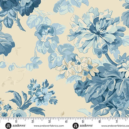 Special Delivery Porcelain Rose Bouquet 108 inch wide 3 yard back pack