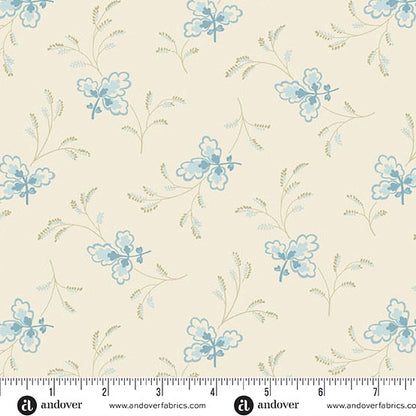Special Delivery Tranquil Floating Leaves 108 inch wide 3 yard back pack