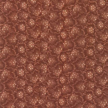 Stephenson County Burgundy Leaves 108" Wide Quilt Backing Fabric