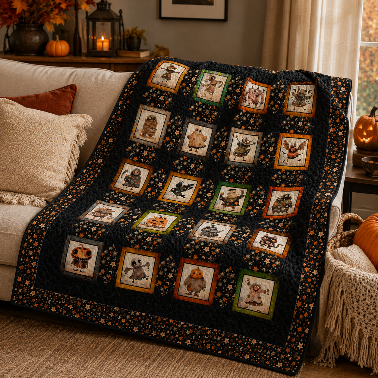 A Haunting We Will Go Quilt Kit