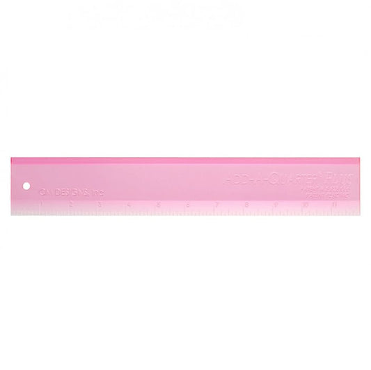 image of Add-A-Quarter Plus 12in Ruler Pink