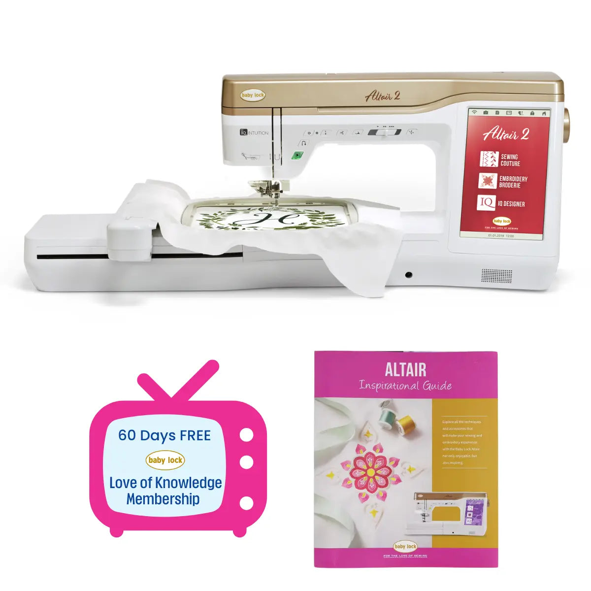 Baby Lock Altair 2 Sewing Machine - Quilted Joy