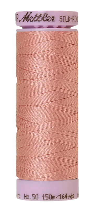 Mettler Cotton Silk Finish 50wt 150m Antique Pink