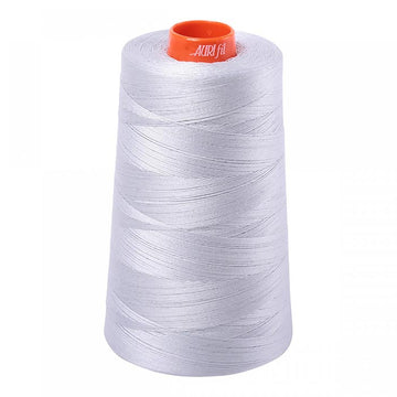 Aurifil Thread 50wt Cotton 2600 Dove 6452yds - quilting thread for machine and hand quilting