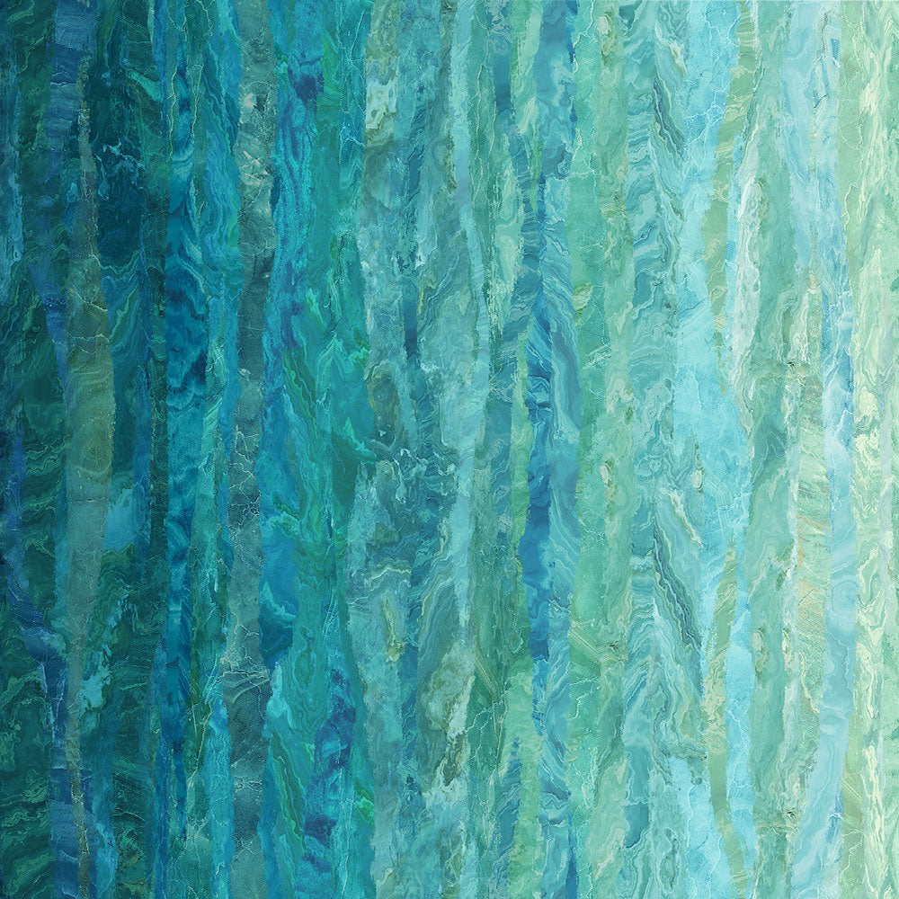 Tranquil Waters Ombre 108" Wide Quilt Backing Fabric