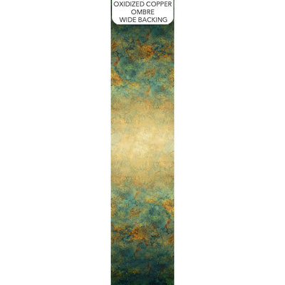 Stonehenge Oxidized Copper Ombre 108" Wide Quilt Backing Fabric