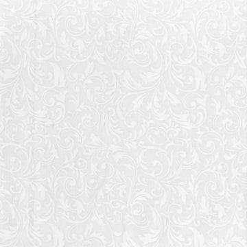 BeColorful Sparkling White Batik Fabric Yardage