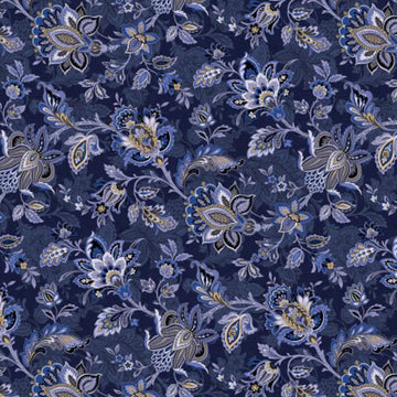 The Drawing Room Light Blue Footstool 108" Wide Quilt Backing Fabric