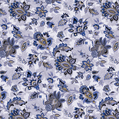 The Drawing Room Light Blue Footstool 108" Wide Quilt Backing Fabric