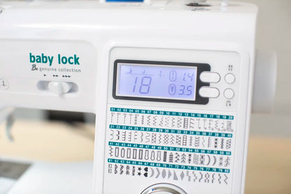 Baby Lock Jubilant Sewing Machine