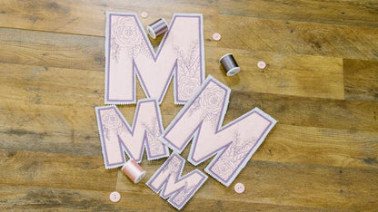 Baby Lock Design Suite Floral Alphabet Embroidery Collection