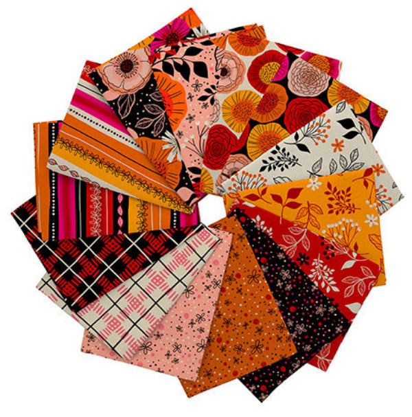 Blooms of Joy Fat Quarter Bundle 14 pcs.