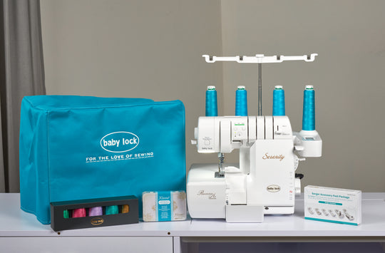 Baby Lock Serenity Serger with 60 days Free Online Classes