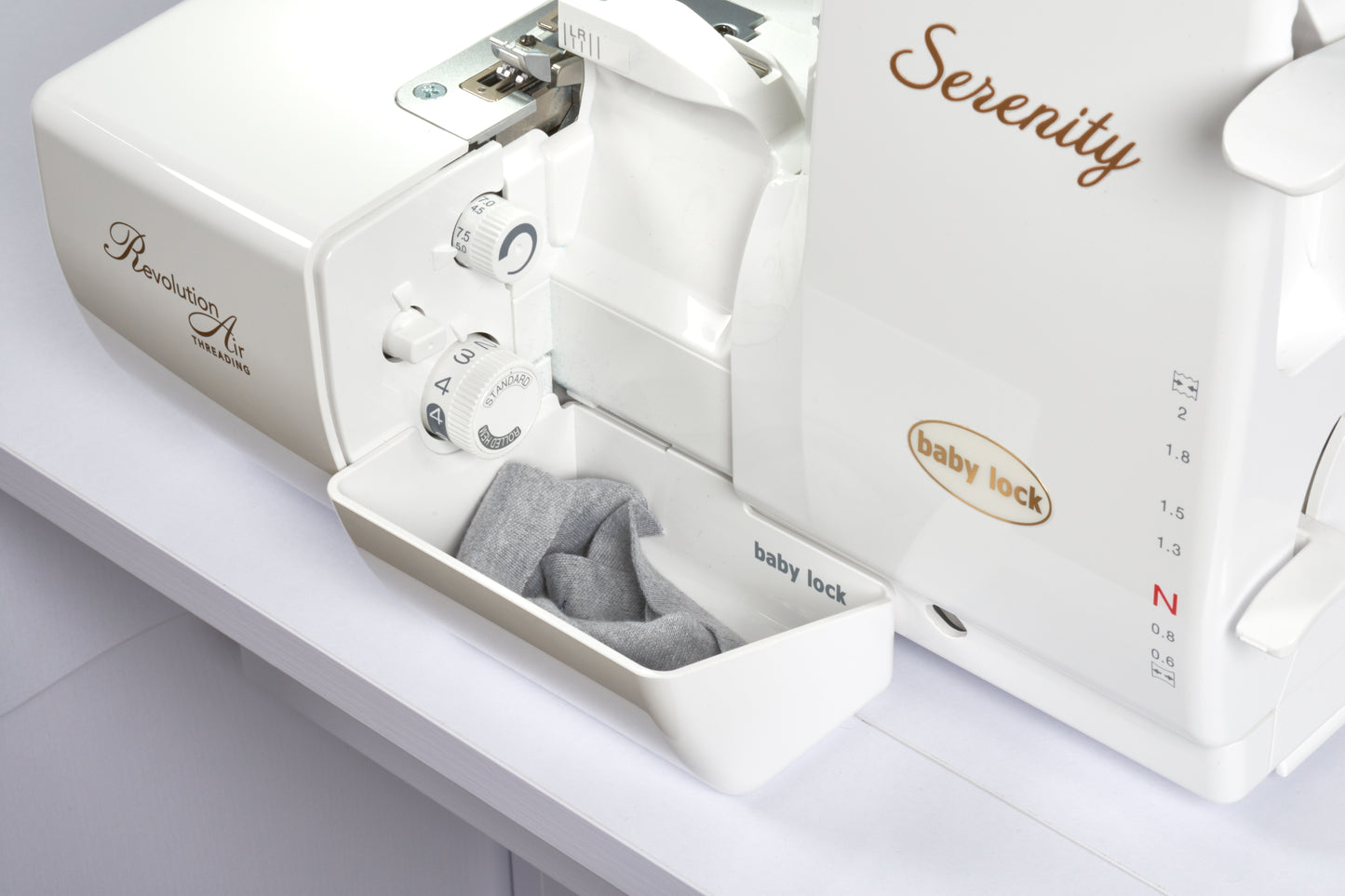 Baby Lock Serenity Serger with 60 days Free Online Classes