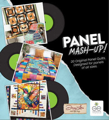 Panel Mash-Up - quilt fabric panel for quilting projects