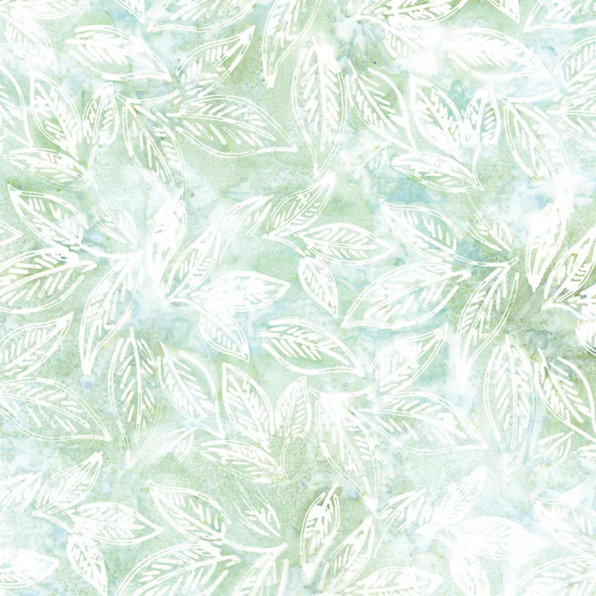 Batiks Chalk & Charcoal Seafoam Fabric Yardage