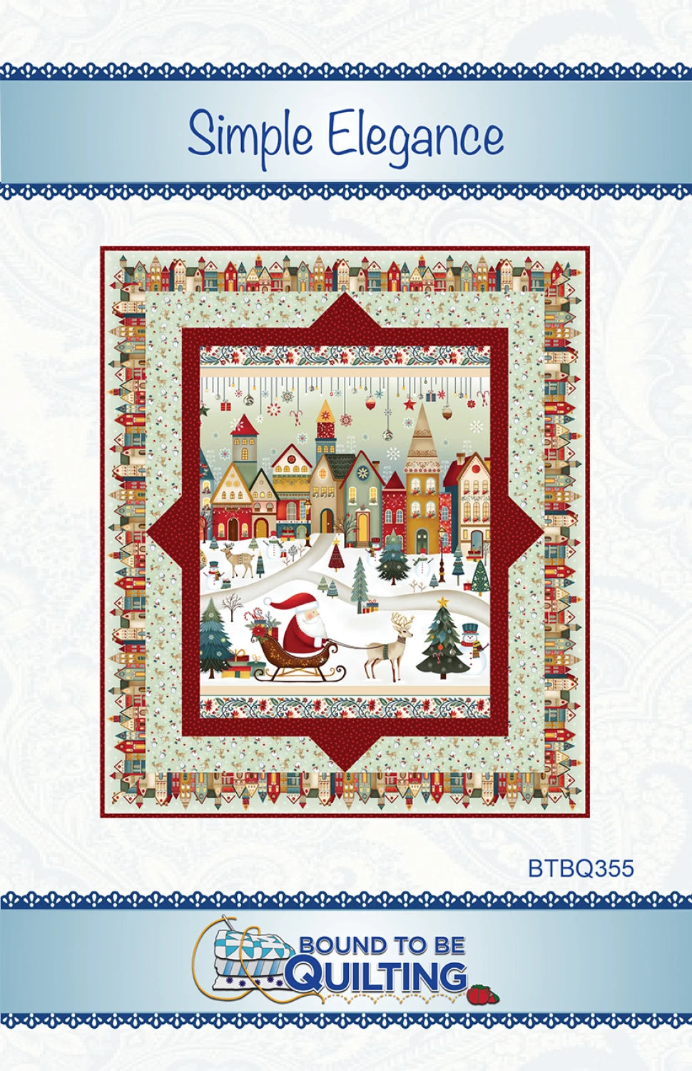 Simple Elegance Quilt Pattern - image 1 - quilting pattern with step-by-step instructions