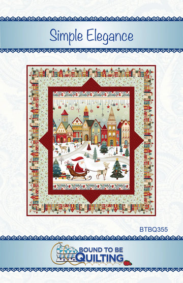 Simple Elegance Quilt Pattern - image 1 - quilting pattern with step-by-step instructions