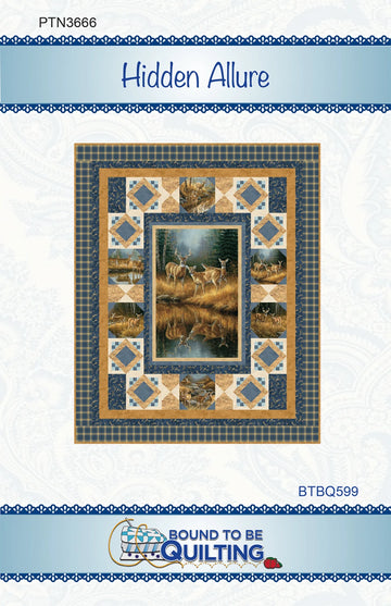 HIdden Allure Quilt Pattern - image 1 - quilting pattern with step-by-step instructions
