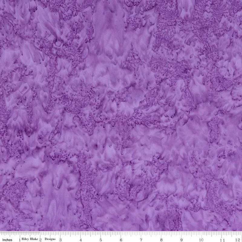 Expressions Batiks Hand-Dyes Grape 2 Fabric Yardage