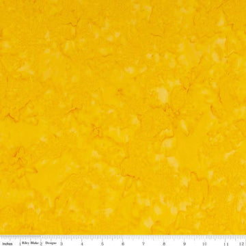 Expressions Batiks Hand-Dyes Sunflower Fabric Yardage