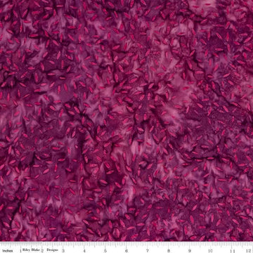 Expressions Batiks Elementals Magenta Fabric Yardage