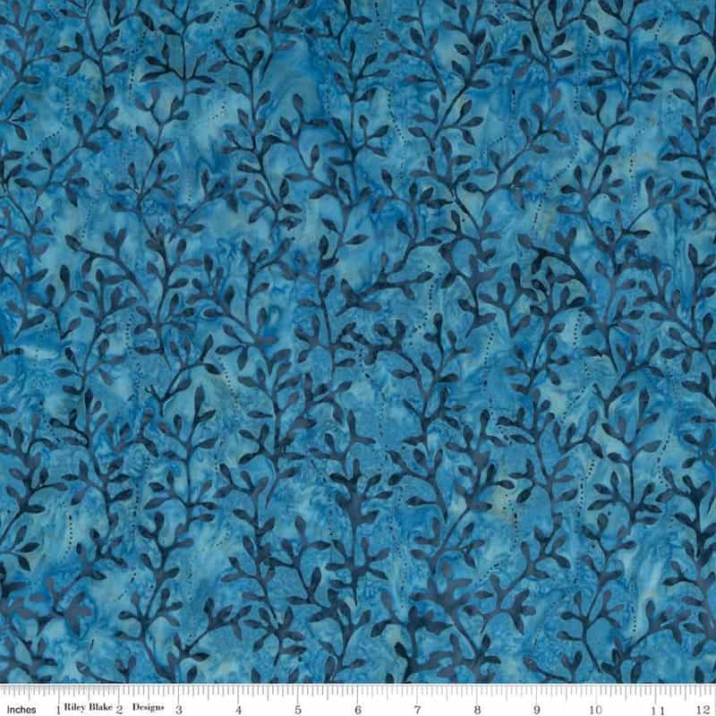 Expressions Batiks Elementals Caribbean 1 Fabric Yardage