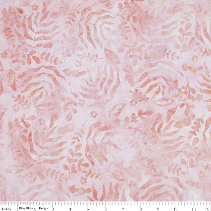 Expressions Batiks Tjaps Princess Pink Fabric Yardage