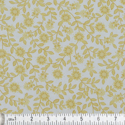 Field Floral Honey 108" Wide Quilt Backing Fabric