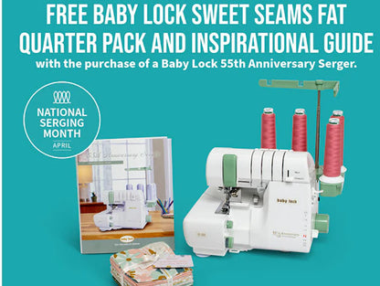 Baby Lock 55th Anniversary Limited Edition Serger Machine