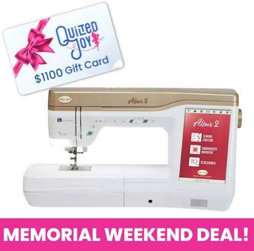 Baby Lock Altair 2 Embroidery & Sewing Machine GC