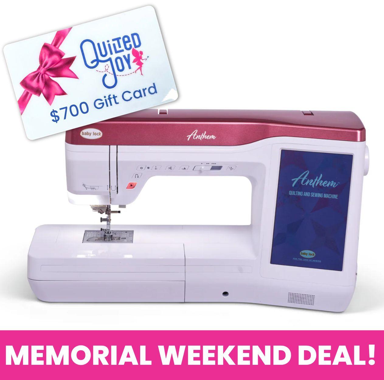 Baby Lock Anthem Sewing & Quilting Machine GC