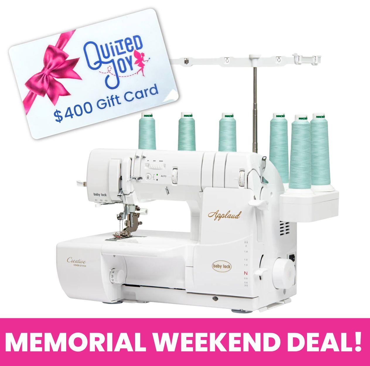 Baby Lock Applaud Deluxe Coverhem Machine GC