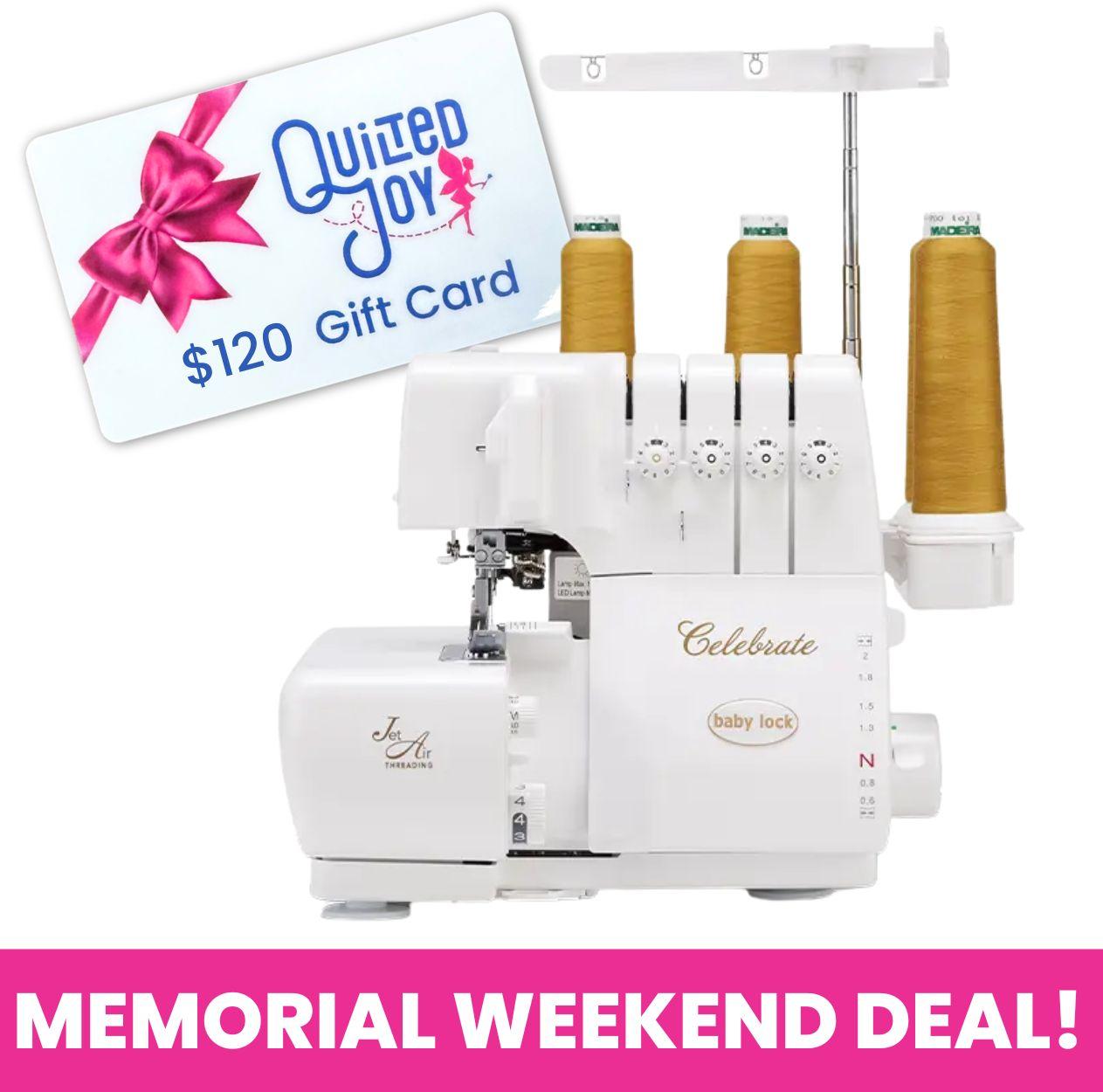 Baby Lock Celebrate Serger Machine GC