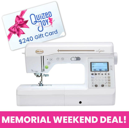 Baby Lock Lyric Sewing and Quilting Machine GC