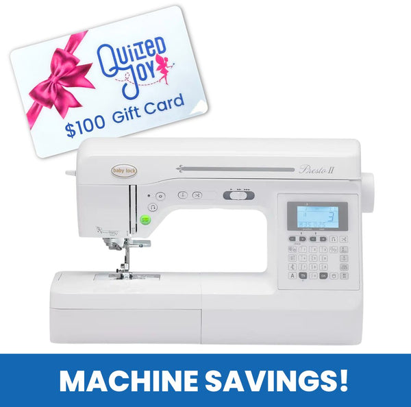 Baby Lock Presto 2 Sewing and Quilting Machine with 60 days of FREE online classes