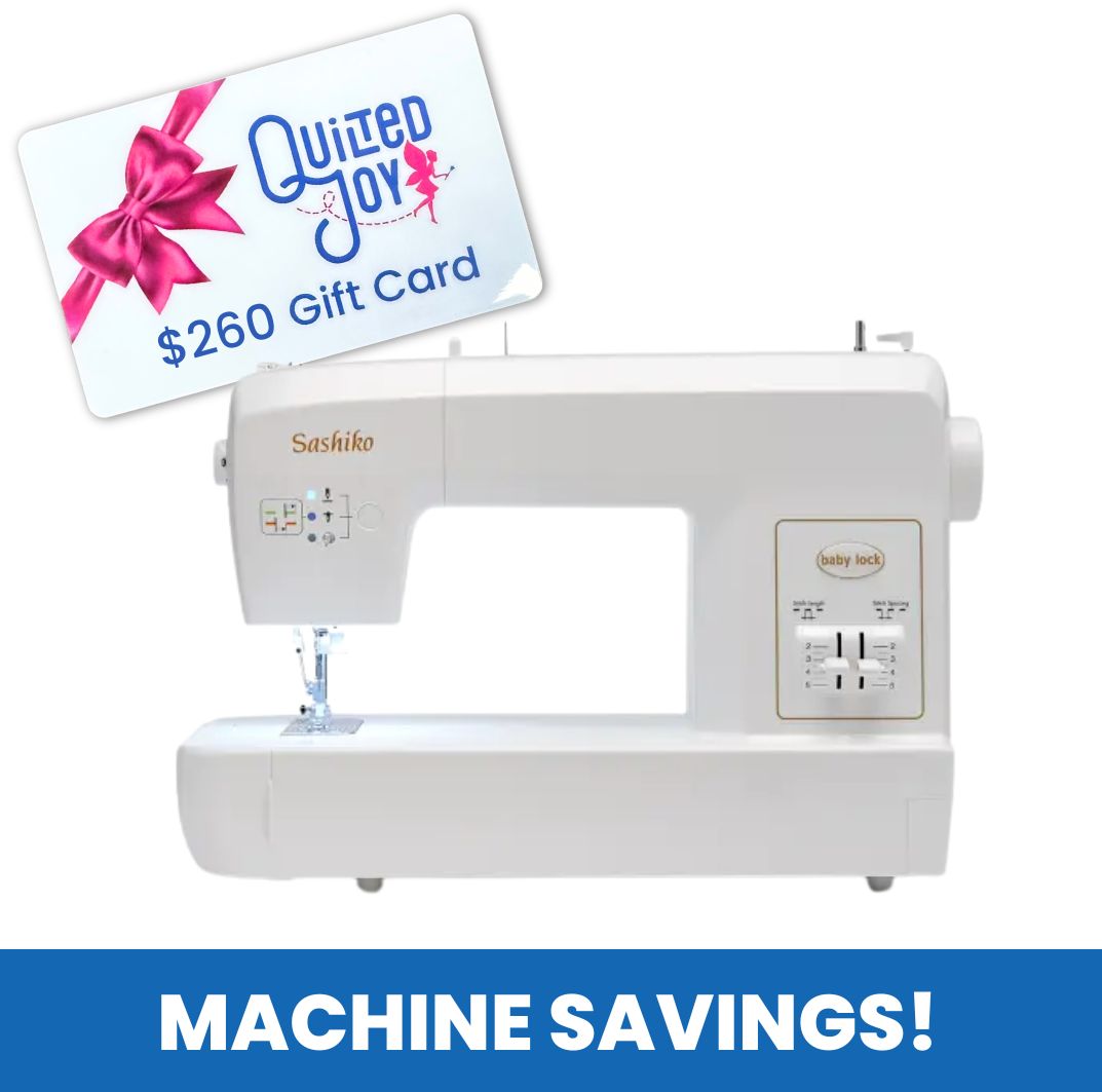 Baby Lock Sashiko 2 Specialty Stitch Machine for traditional Japanese needlework